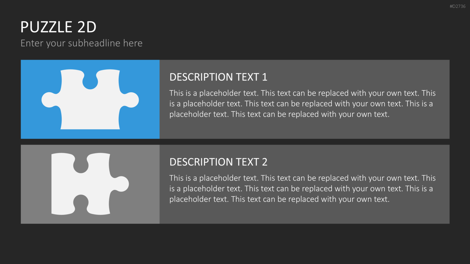 Puzzle - Toolbox 2D PowerPoint-Vorlage