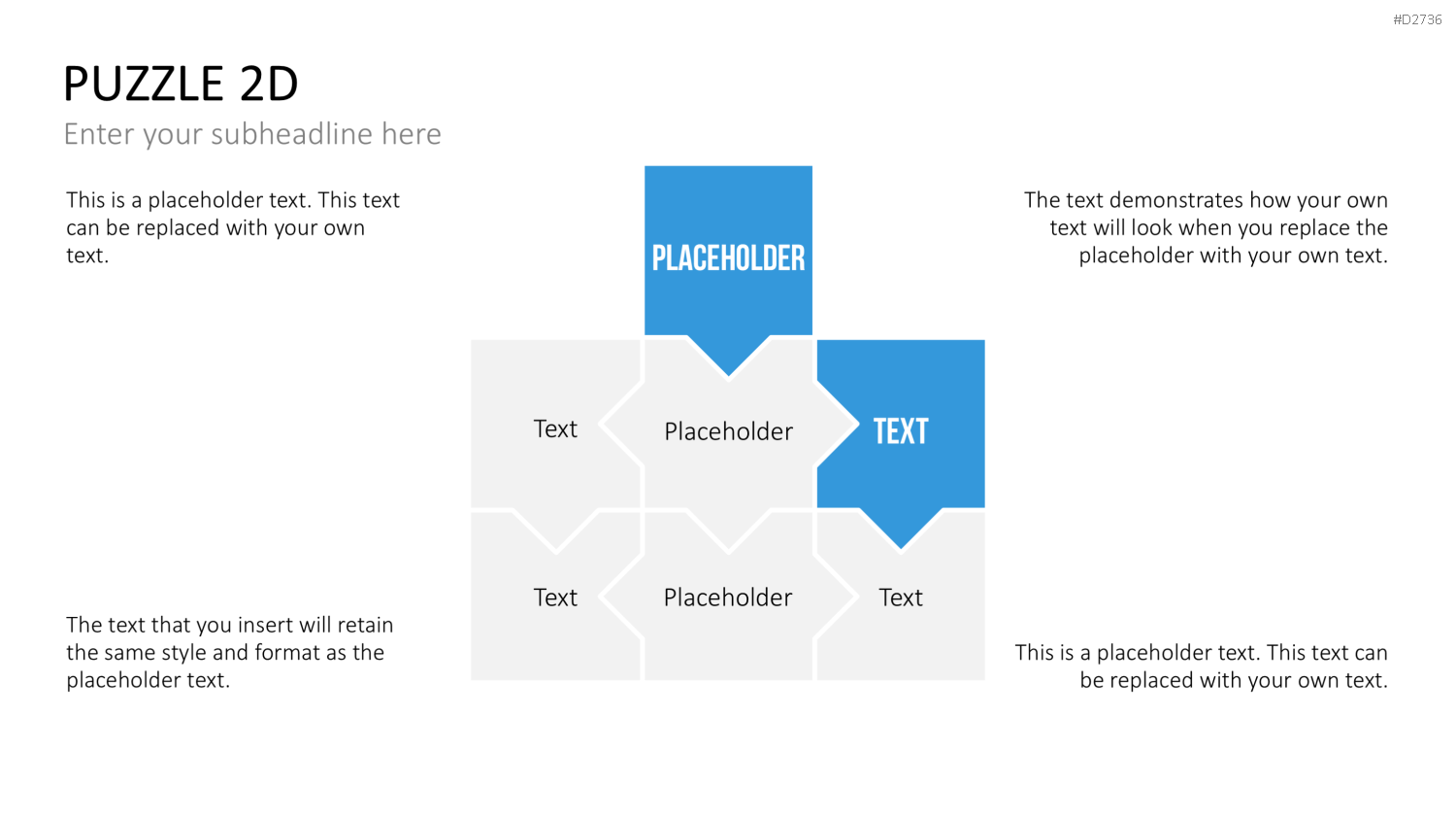 Puzzle - Toolbox 2D PowerPoint-Vorlage