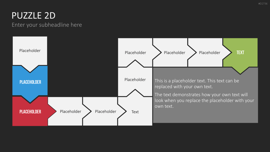 Puzzle - Toolbox 2D PowerPoint-Vorlage