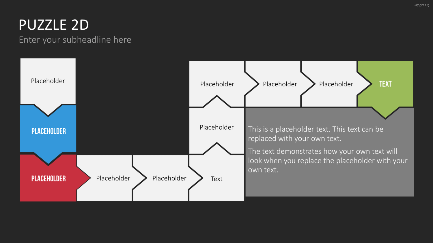 Puzzle - Toolbox 2D PowerPoint-Vorlage