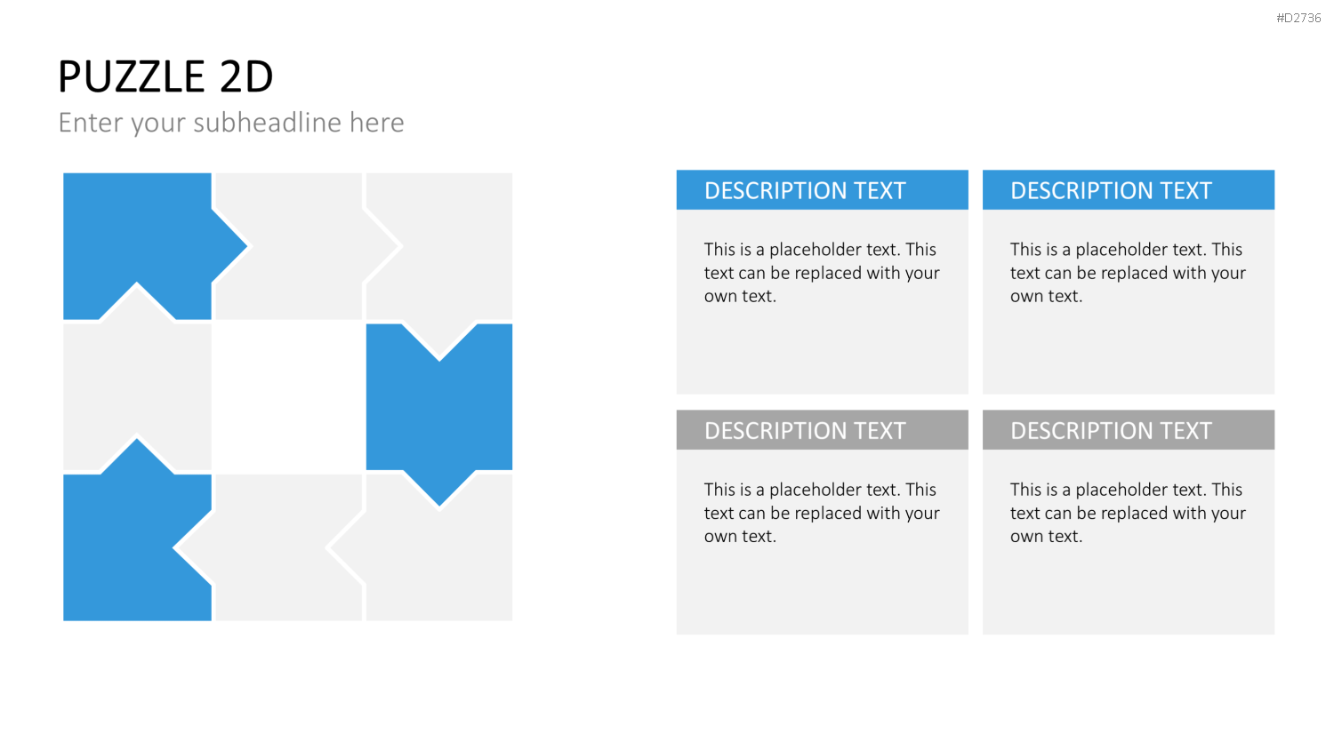 Puzzle - Toolbox 2D PowerPoint-Vorlage