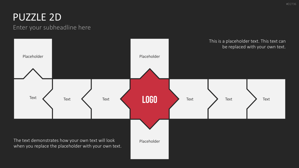Puzzle - Toolbox 2D PowerPoint-Vorlage