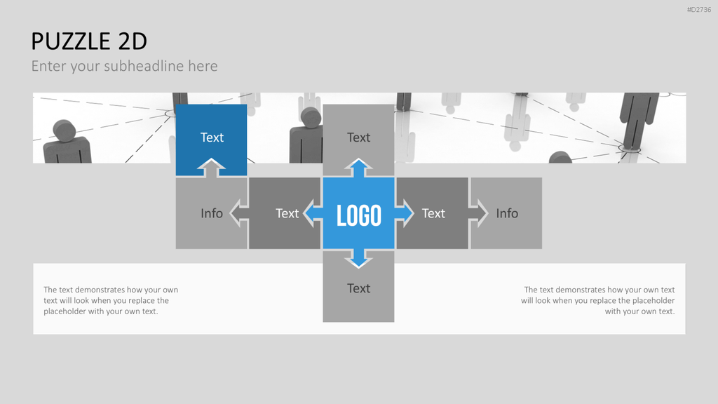 Puzzle - Toolbox 2D PowerPoint-Vorlage