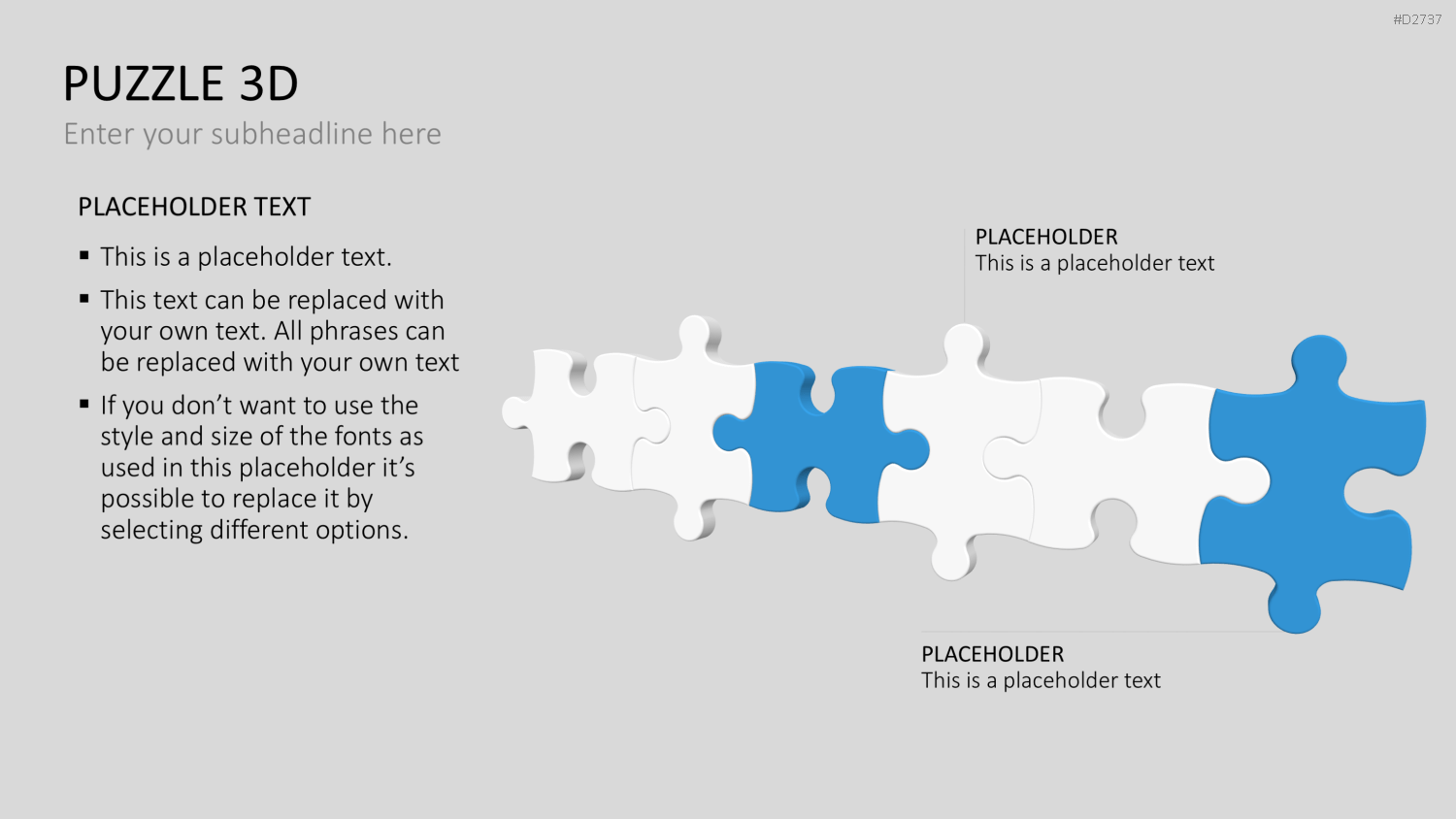 Puzzle - Toolbox 3D PowerPoint-Vorlage