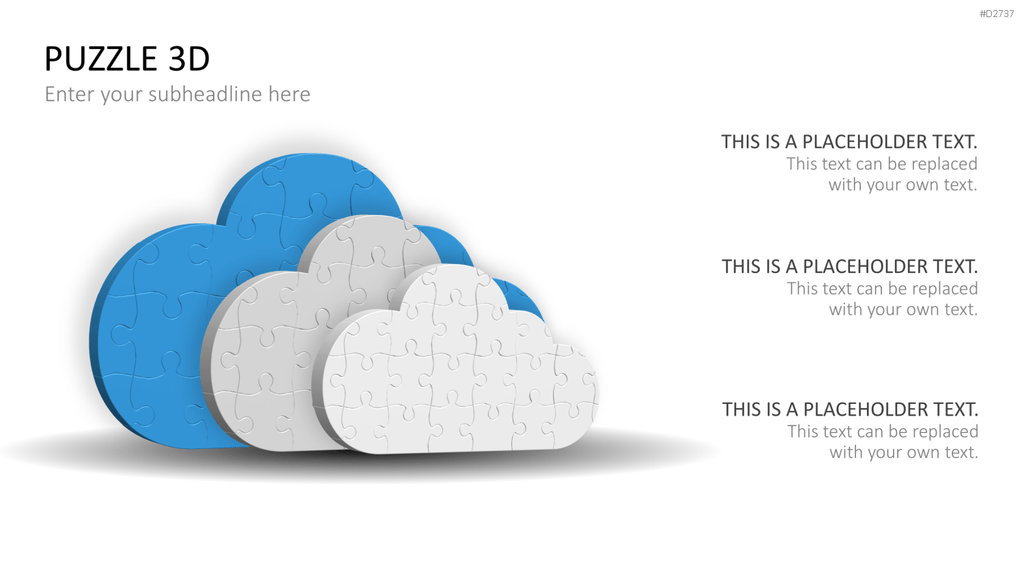 Puzzle - Toolbox 3D PowerPoint-Vorlage