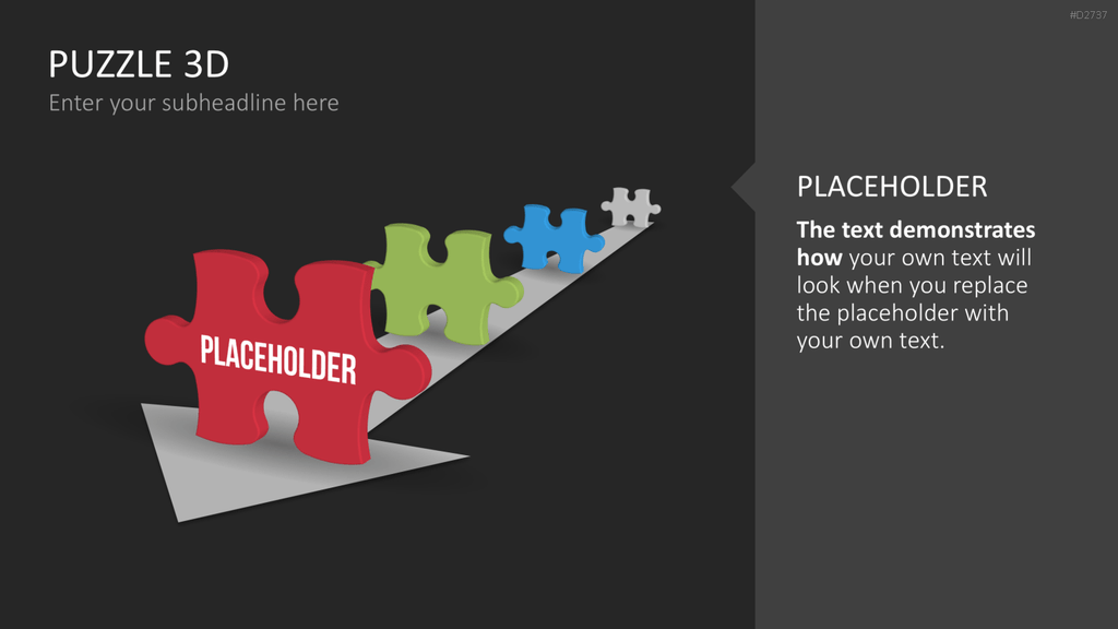 Puzzle - Toolbox 3D PowerPoint-Vorlage