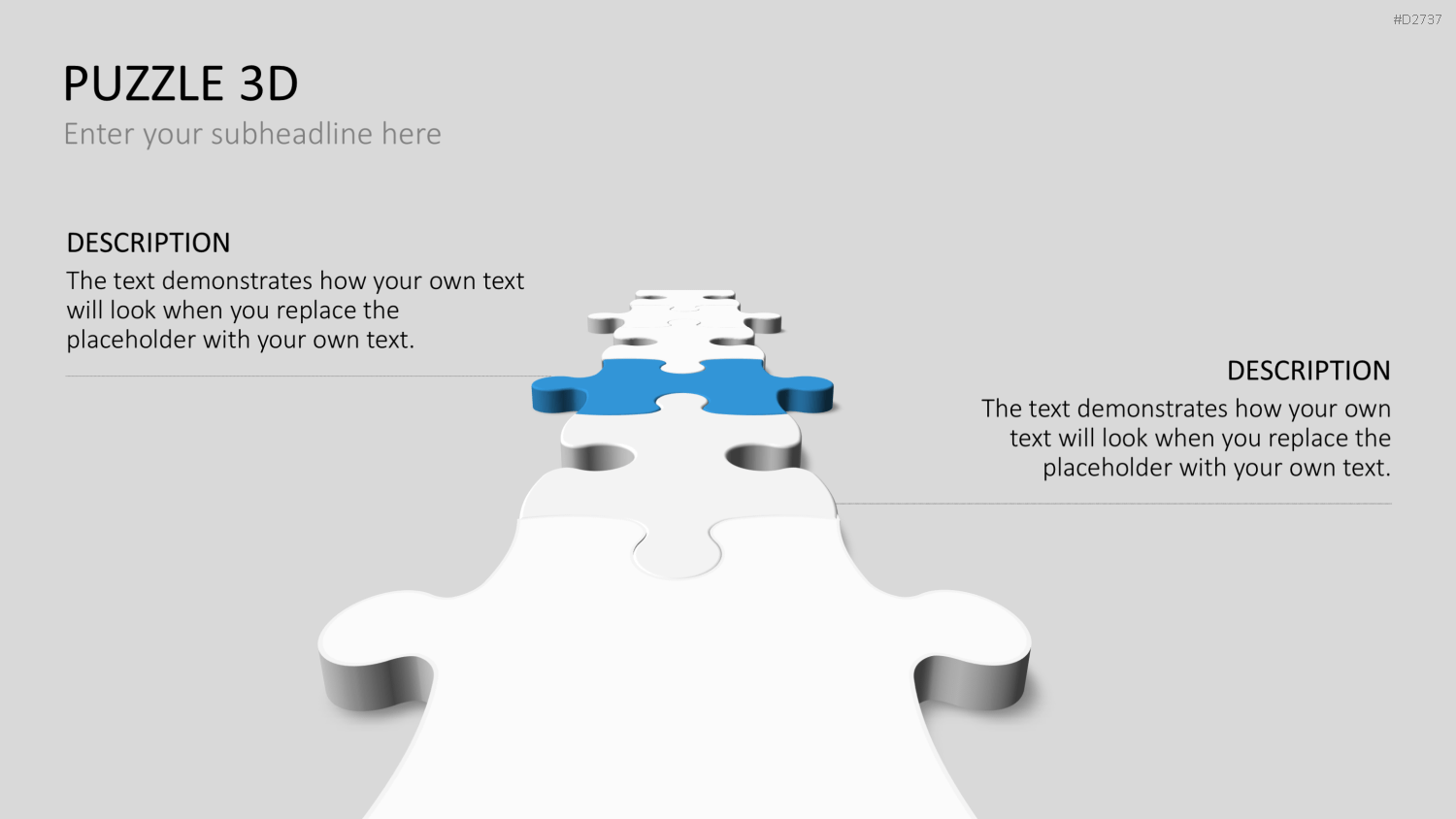 Puzzle - Toolbox 3D PowerPoint-Vorlage
