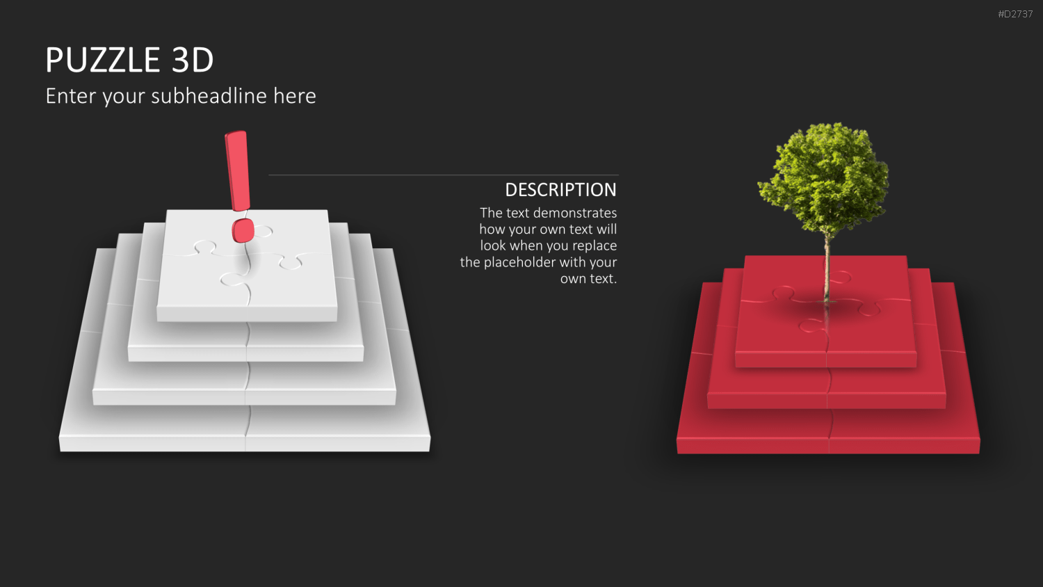 Puzzle - Toolbox 3D PowerPoint-Vorlage