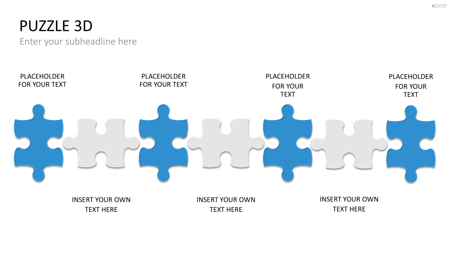 Puzzle - Toolbox 3D PowerPoint-Vorlage