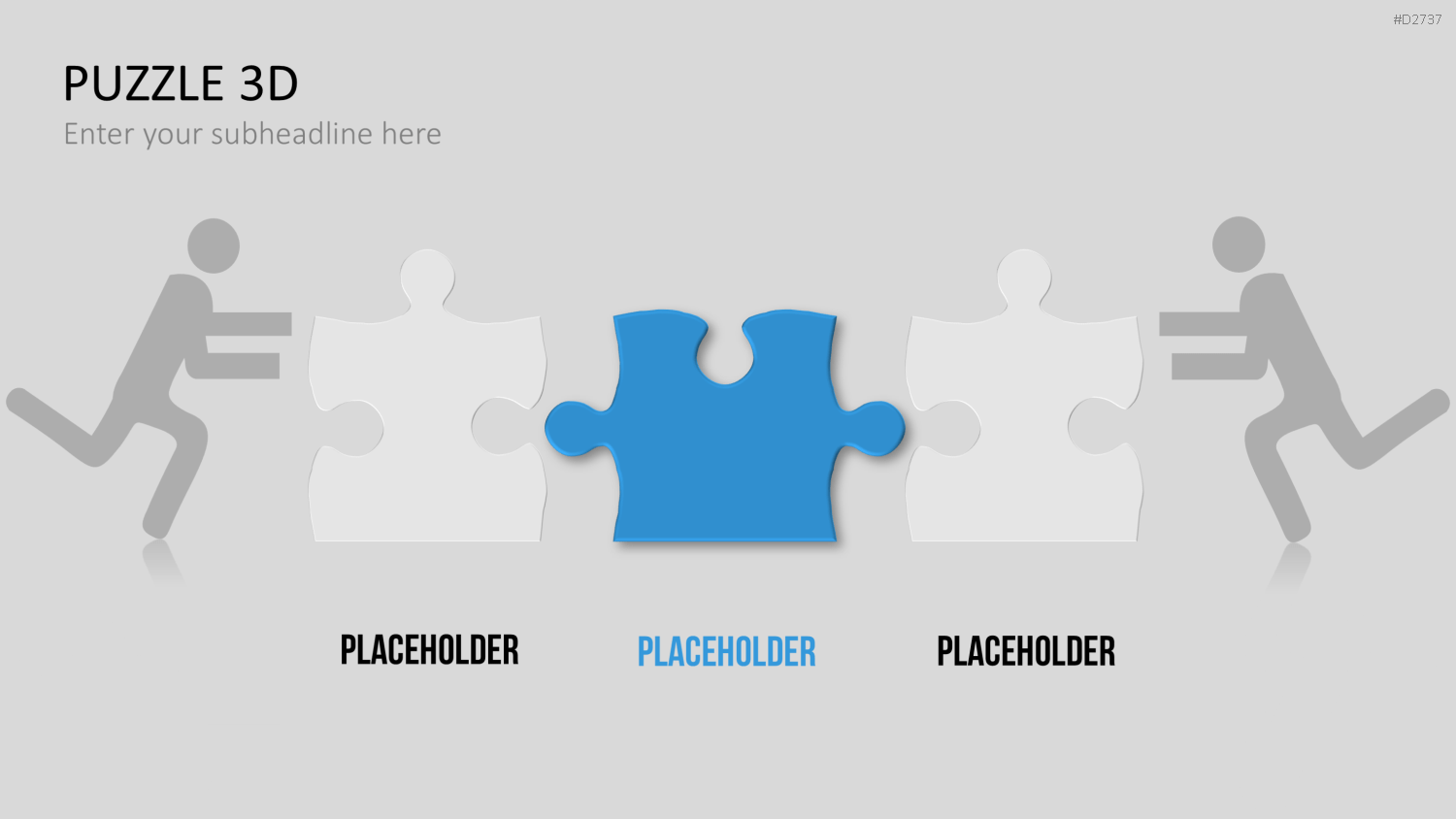 Puzzle - Toolbox 3D PowerPoint-Vorlage