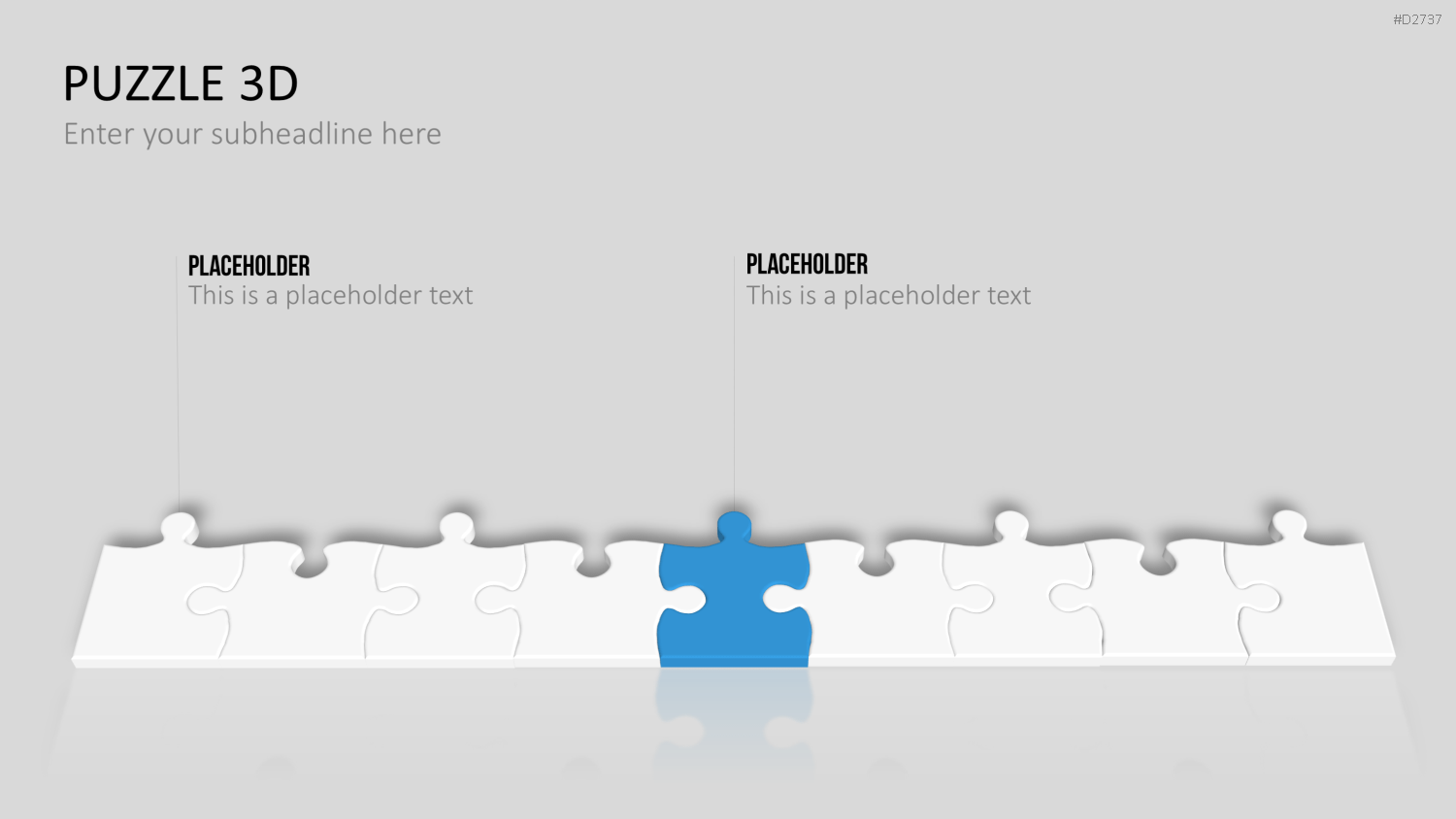 Puzzle - Toolbox 3D PowerPoint-Vorlage