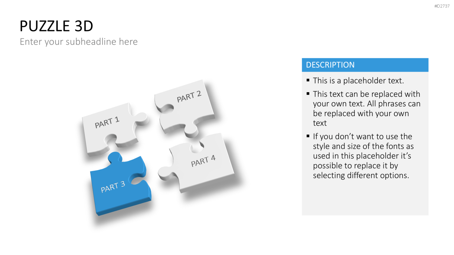 Puzzle - Toolbox 3D PowerPoint-Vorlage