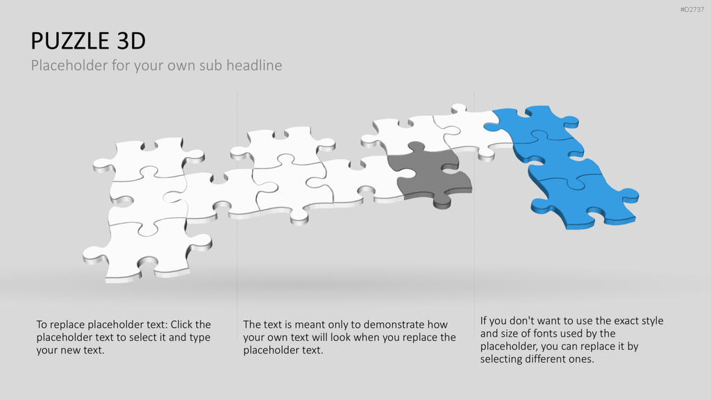 Puzzle - Toolbox 3D PowerPoint-Vorlage