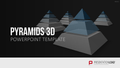 Pyramiden - 3D PowerPoint-Vorlage