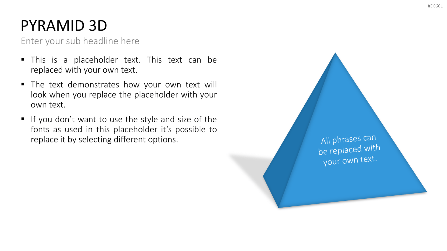Pyramiden - 3D PowerPoint-Vorlage