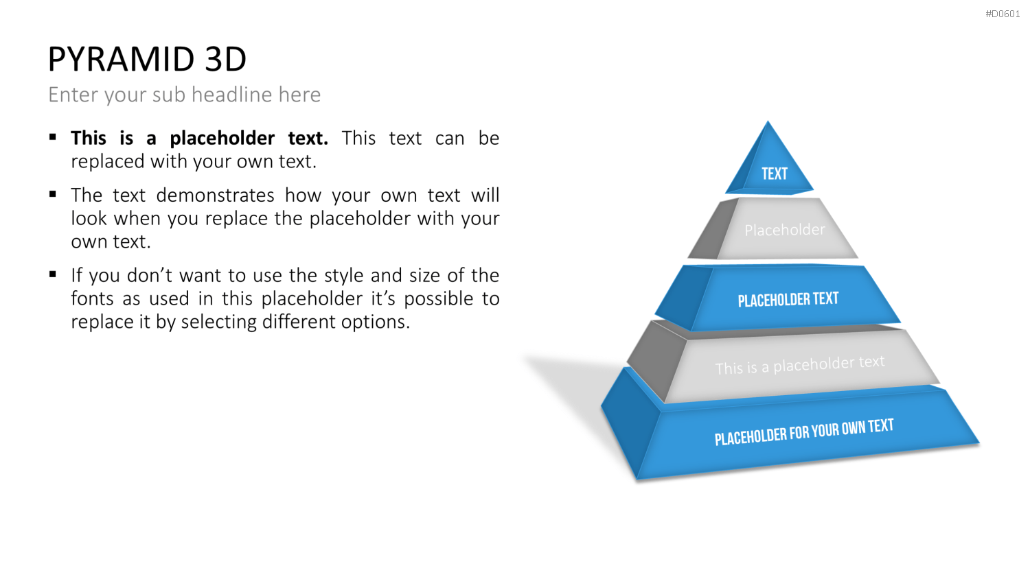 Pyramiden - 3D PowerPoint-Vorlage
