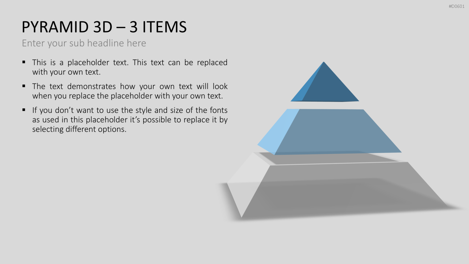 Pyramiden - 3D PowerPoint-Vorlage