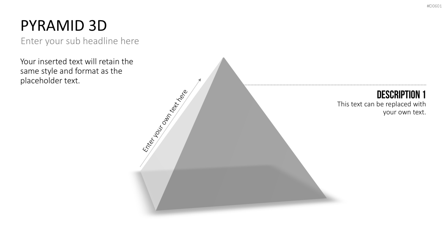 Pyramiden - 3D PowerPoint-Vorlage