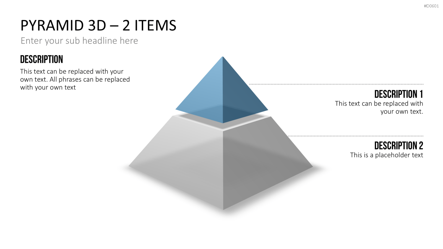 Pyramiden - 3D PowerPoint-Vorlage
