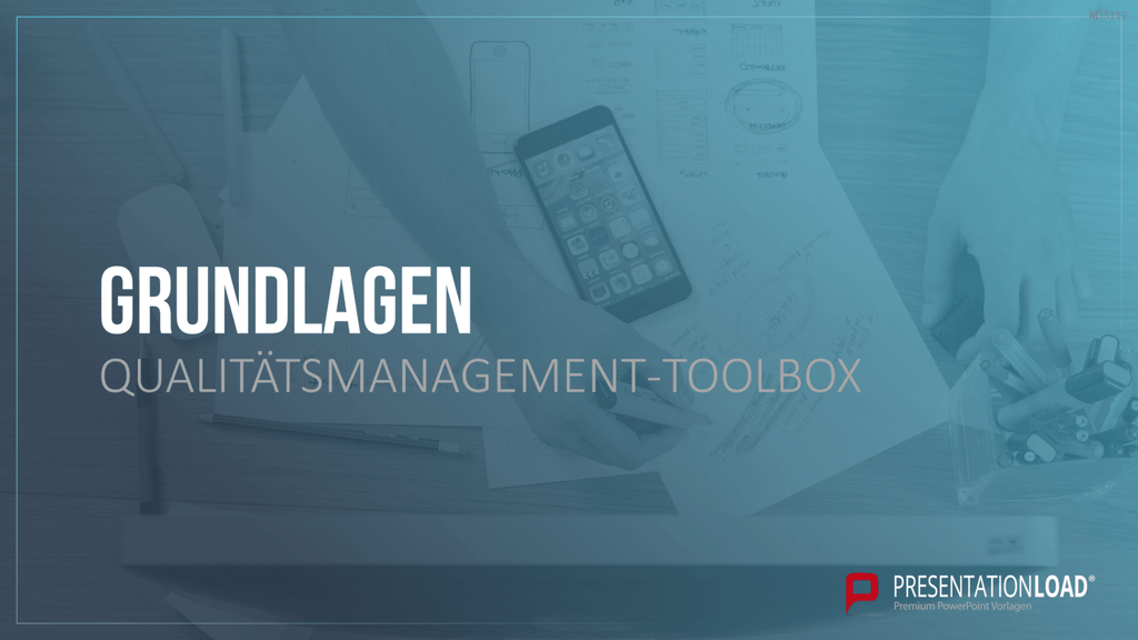 Qualitätsmanagement-Toolbox PowerPoint-Vorlage