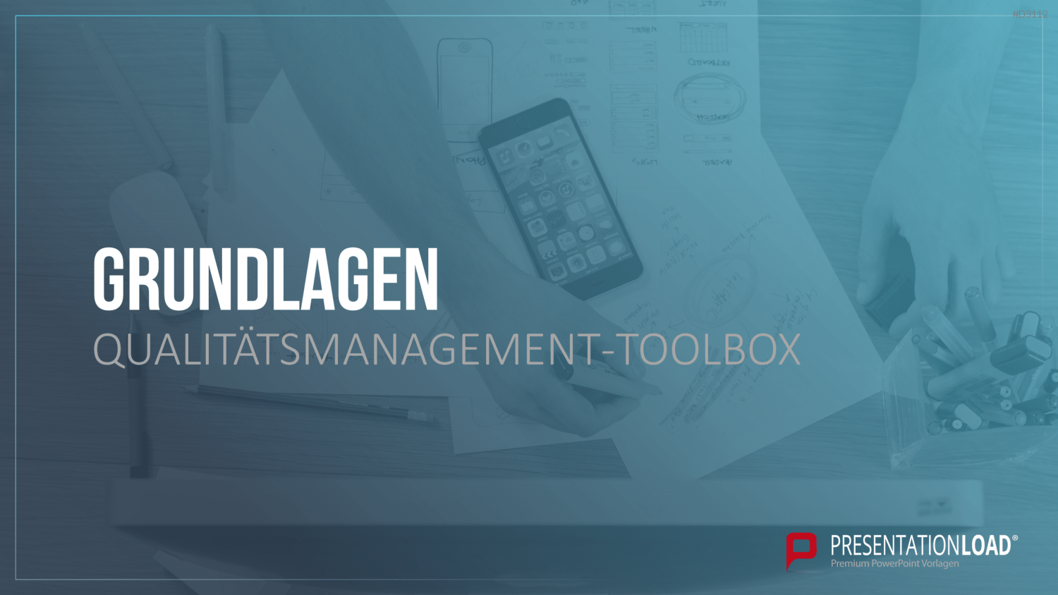 Qualitätsmanagement-Toolbox PowerPoint-Vorlage