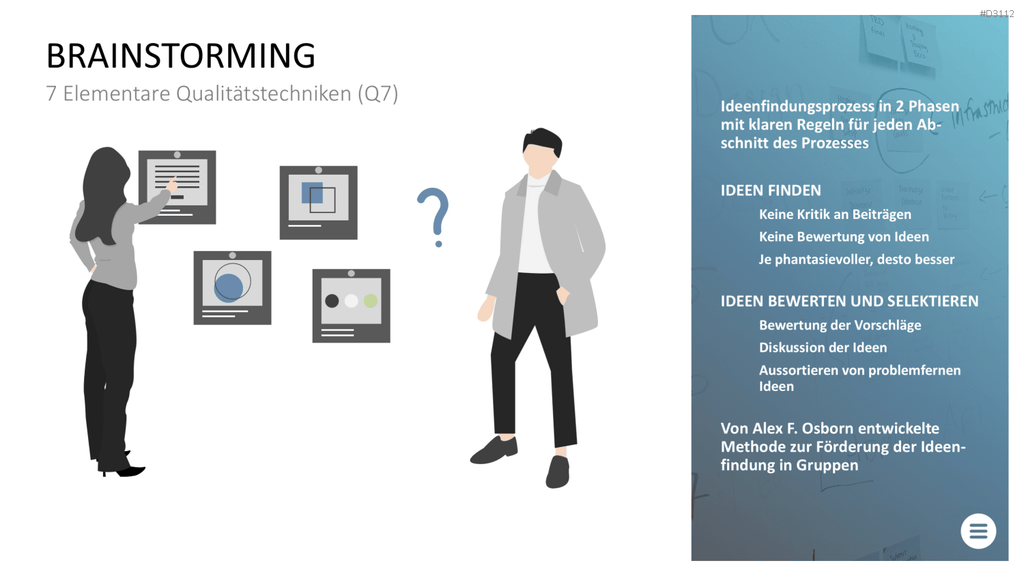 Qualitätsmanagement-Toolbox PowerPoint-Vorlage