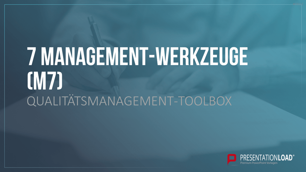 Qualitätsmanagement-Toolbox PowerPoint-Vorlage