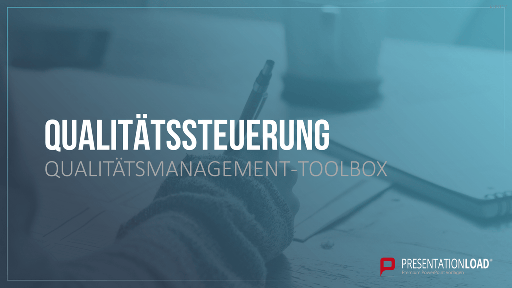 Qualitätsmanagement-Toolbox PowerPoint-Vorlage