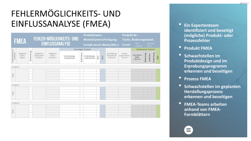 Qualitätsmanagement-Toolbox PowerPoint-Vorlage