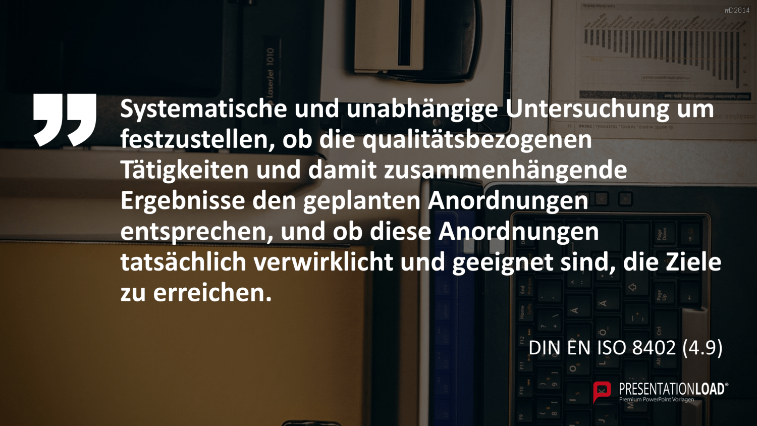 Quality Auditing PowerPoint-Vorlage