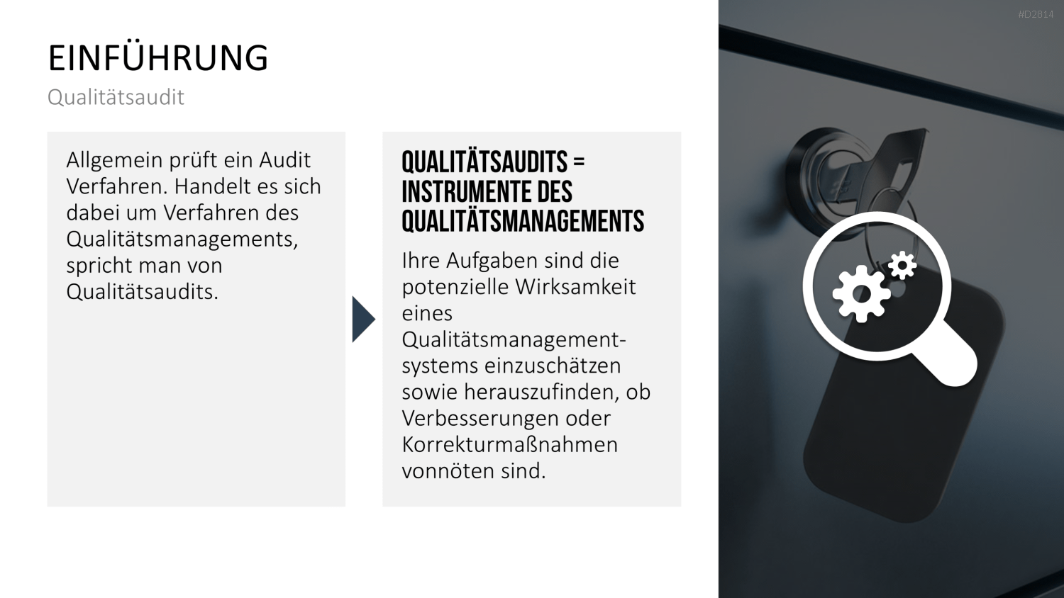 Quality Auditing PowerPoint-Vorlage