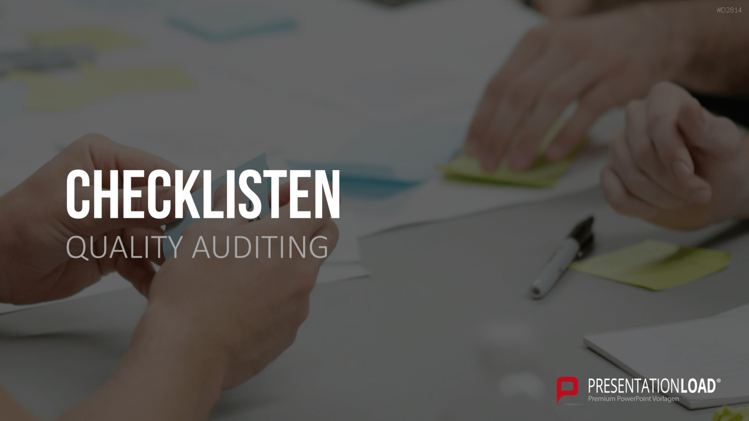 Quality Auditing PowerPoint-Vorlage