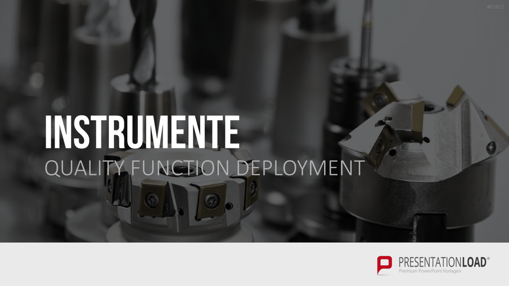 Quality Function Deployment PowerPoint-Vorlage