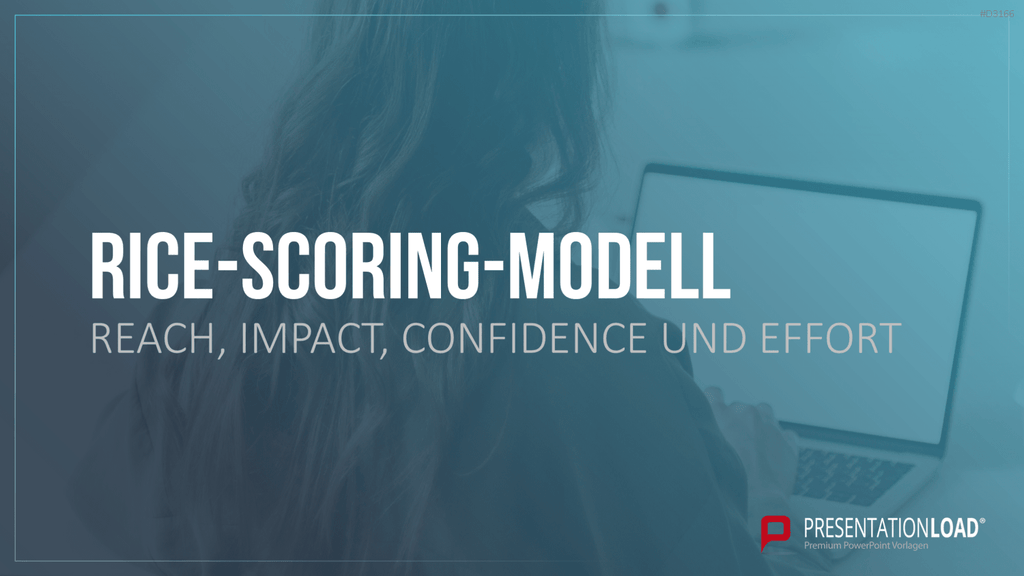 RICE/ICE-Scoring-Modell PowerPoint Vorlage