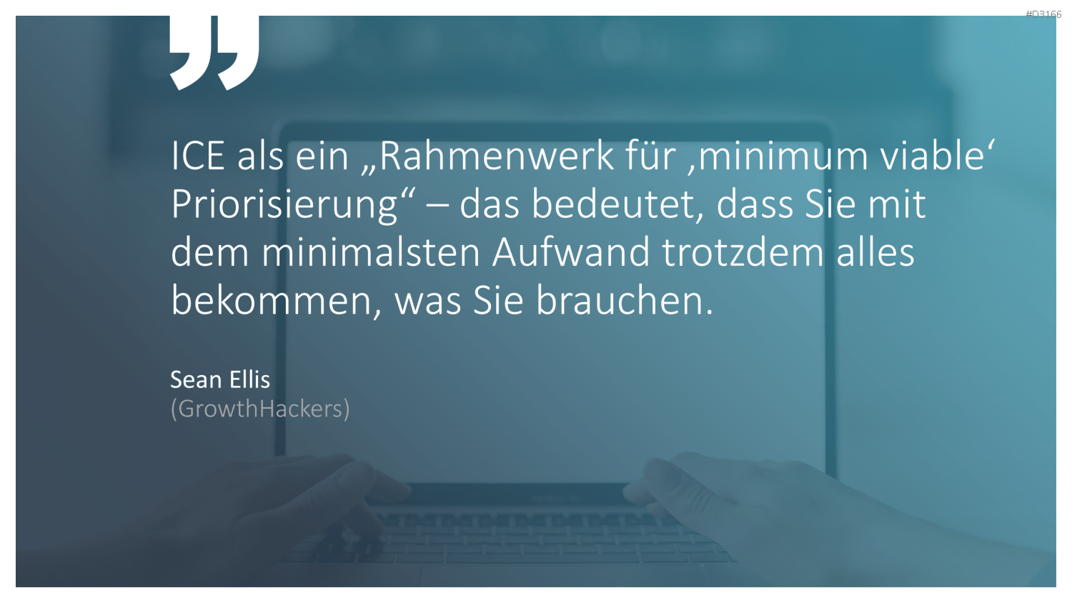 RICE/ICE-Scoring-Modell PowerPoint Vorlage