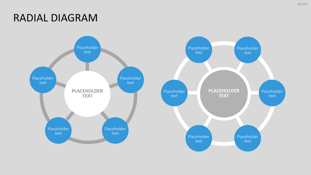 Radial Diagram - Toolbox PowerPoint-Vorlage
