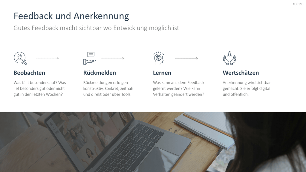 Remote Work / Home Office PowerPoint-Vorlage
