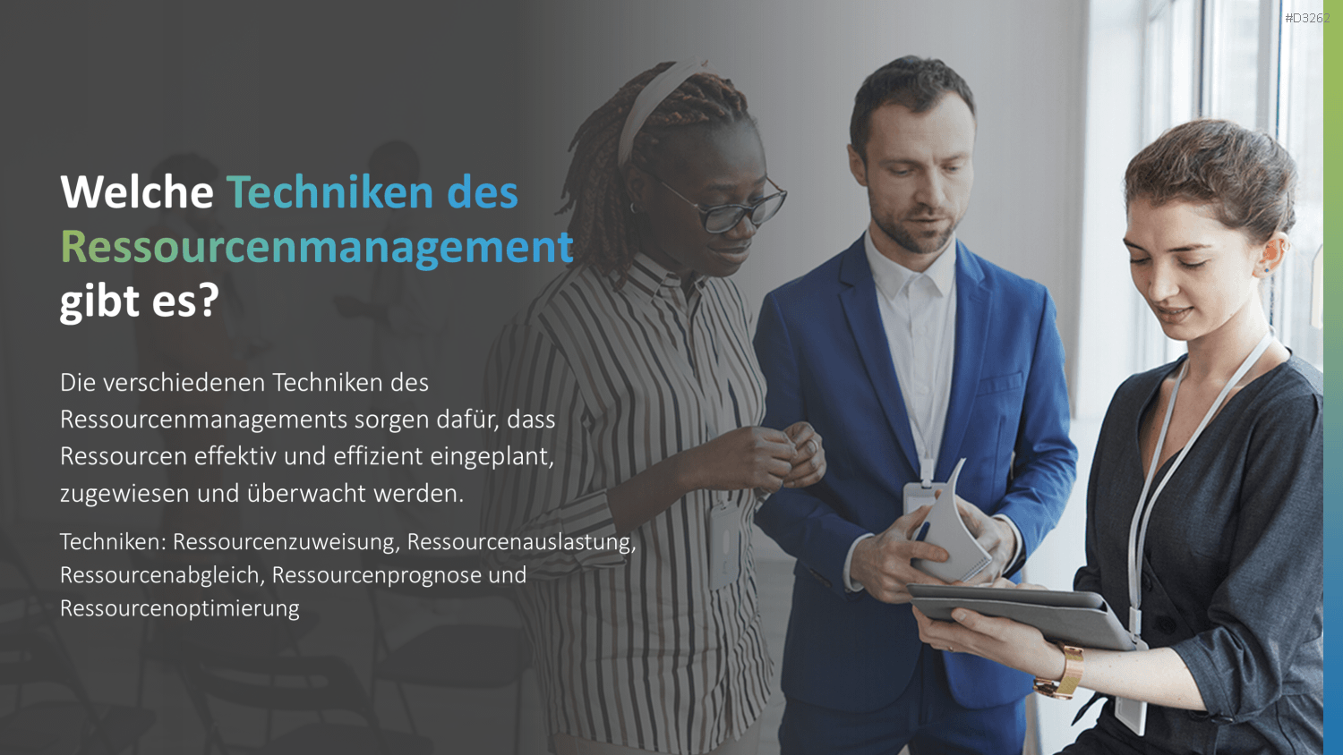 Ressourcenmanagement PowerPoint-Vorlage