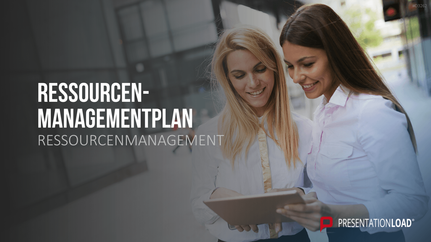 Ressourcenmanagement PowerPoint-Vorlage