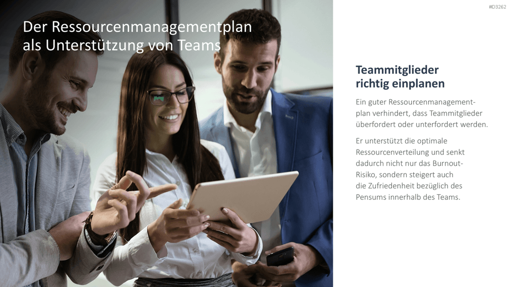 Ressourcenmanagement PowerPoint-Vorlage