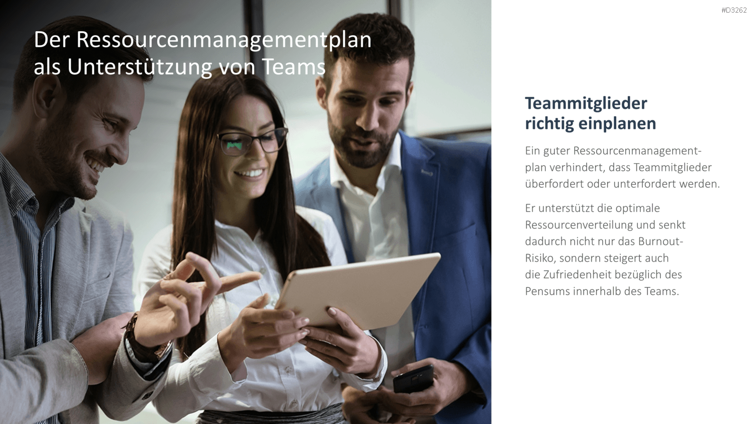 Ressourcenmanagement PowerPoint-Vorlage