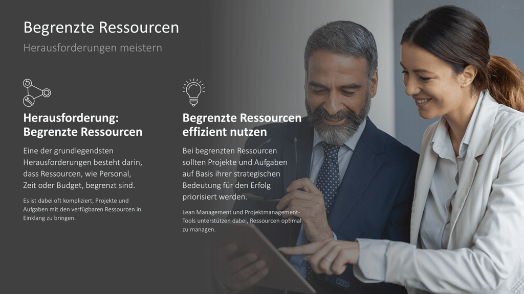 Ressourcenmanagement PowerPoint-Vorlage