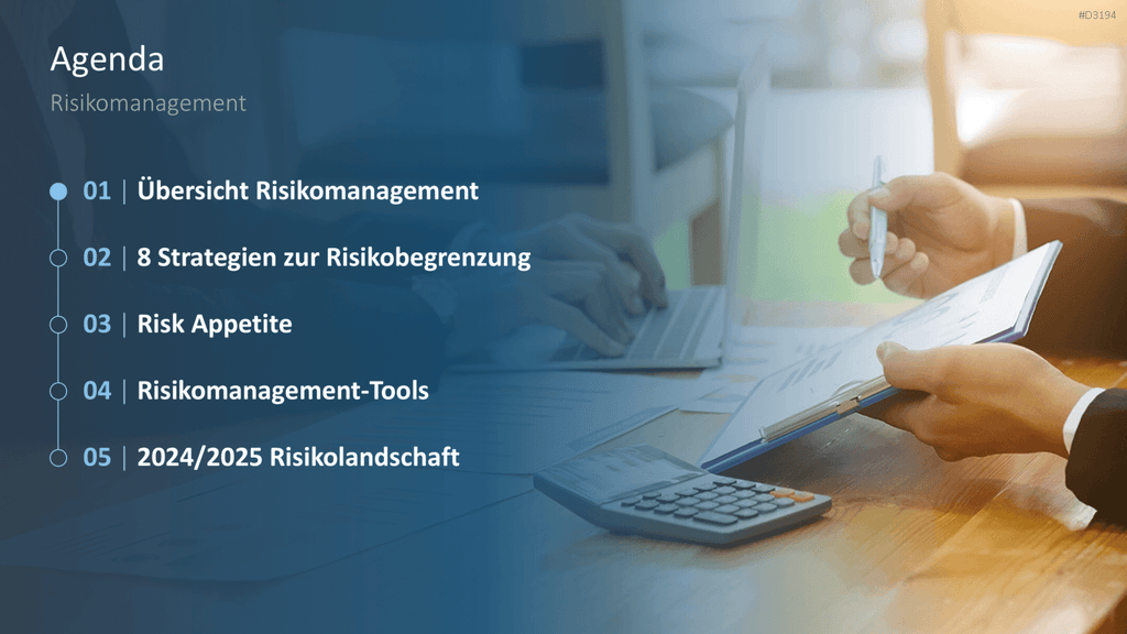 Risikomanagement PowerPoint-Vorlage