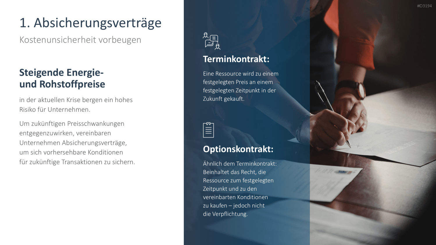 Risikomanagement PowerPoint-Vorlage