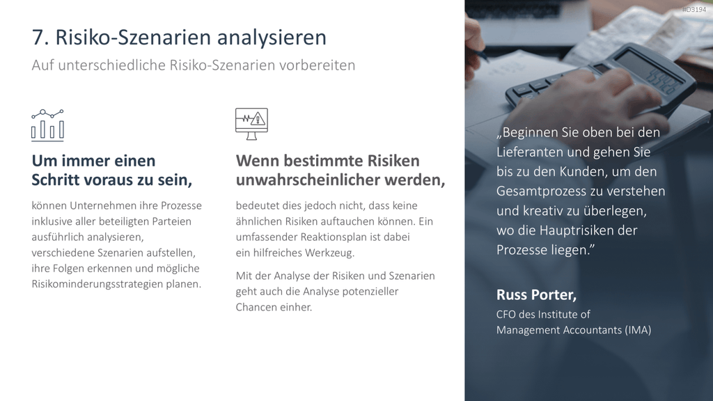 Risikomanagement PowerPoint-Vorlage