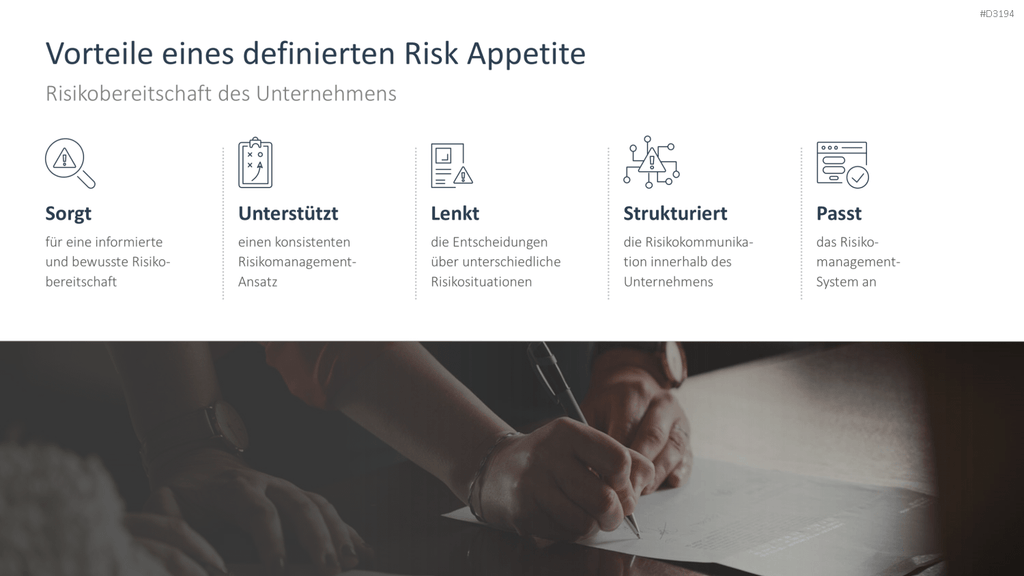 Risikomanagement PowerPoint-Vorlage