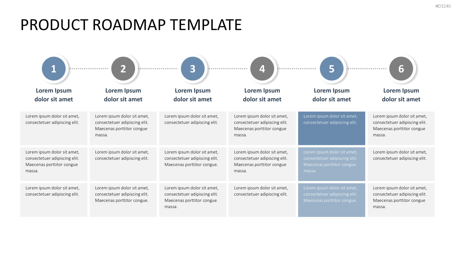Roadmap-Toolbox PowerPoint-Vorlage