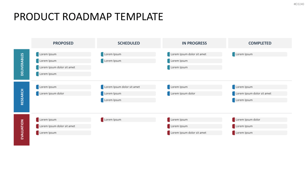 Roadmap-Toolbox PowerPoint-Vorlage
