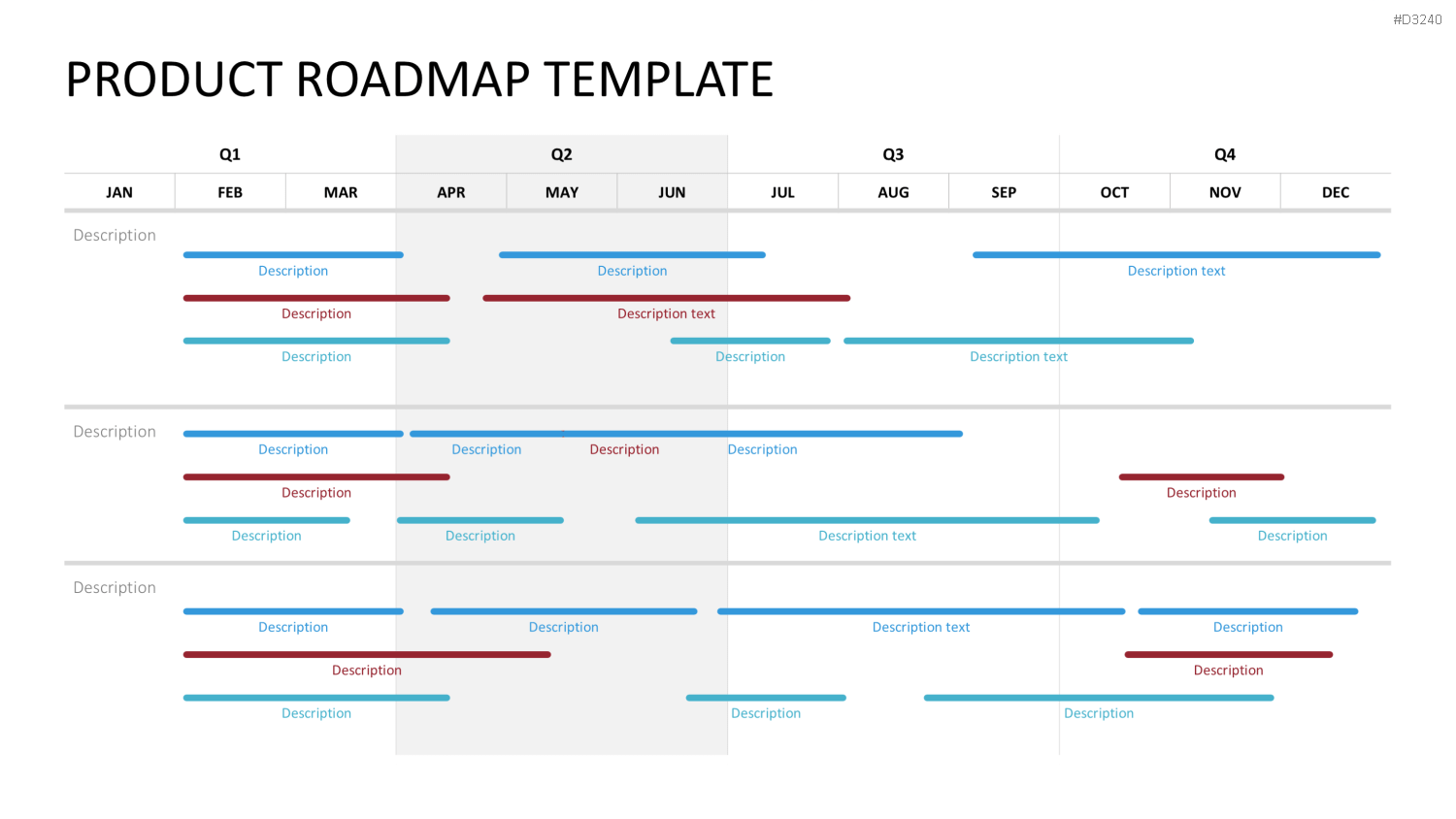 Roadmap-Toolbox PowerPoint-Vorlage
