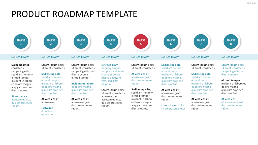 Roadmap-Toolbox PowerPoint-Vorlage